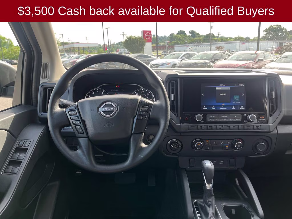 2026 Gun Metallic Nissan Frontier S 4X4 Truck