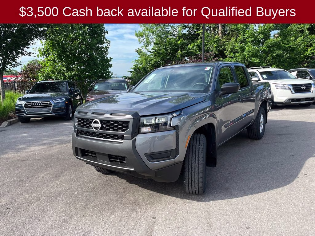 2026 Gun Metallic Nissan Frontier S 4X4 Truck