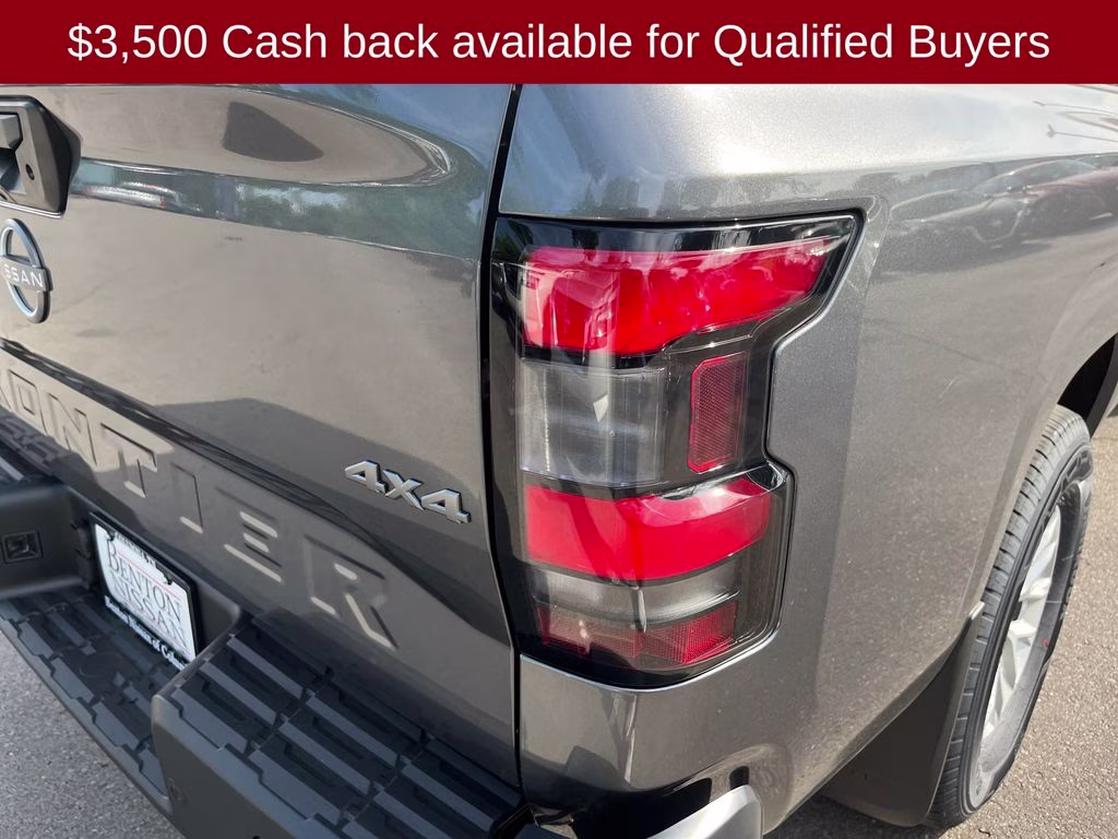2026 Gun Metallic Nissan Frontier S 4X4 Truck