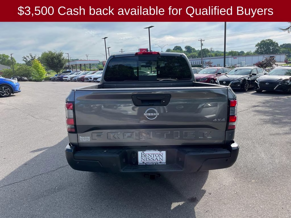 2026 Gun Metallic Nissan Frontier S 4X4 Truck