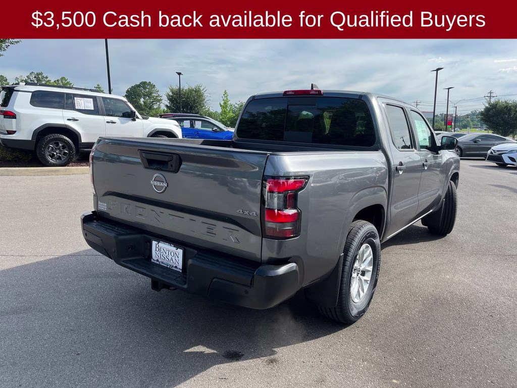 2026 Gun Metallic Nissan Frontier S 4X4 Truck