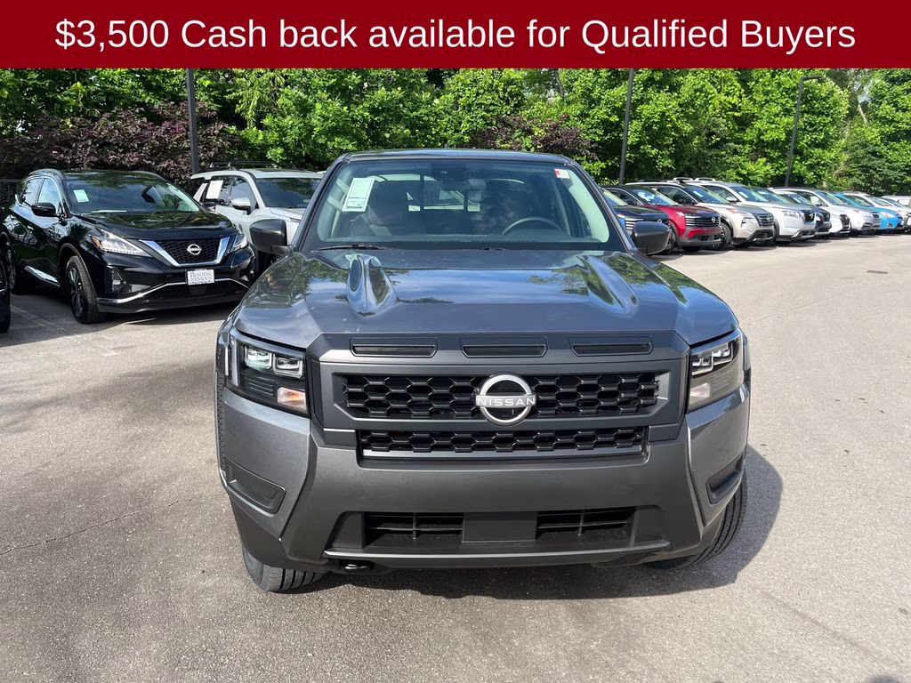 2026 Gun Metallic Nissan Frontier S 4X4 Truck