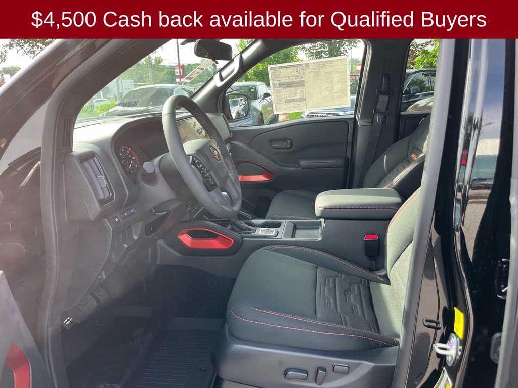 2026 Super Black Nissan Frontier PRO-4X 4X4 Truck