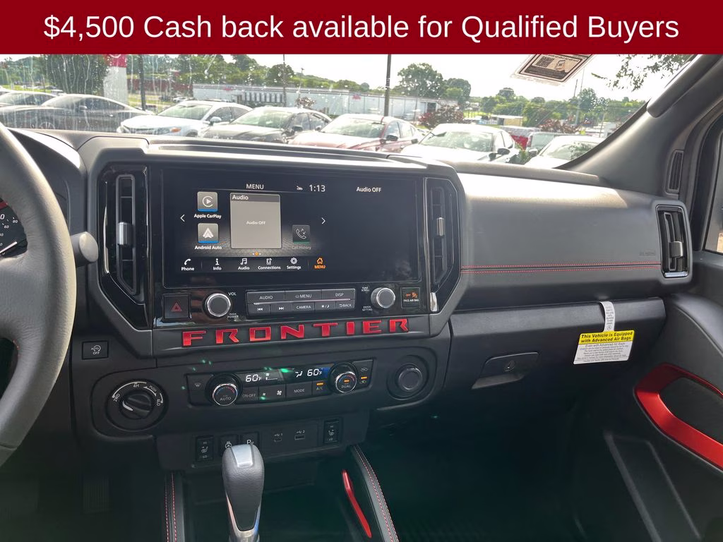 2026 Super Black Nissan Frontier PRO-4X 4X4 Truck