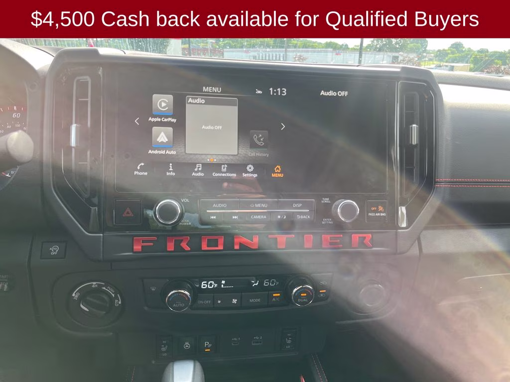 2026 Super Black Nissan Frontier PRO-4X 4X4 Truck