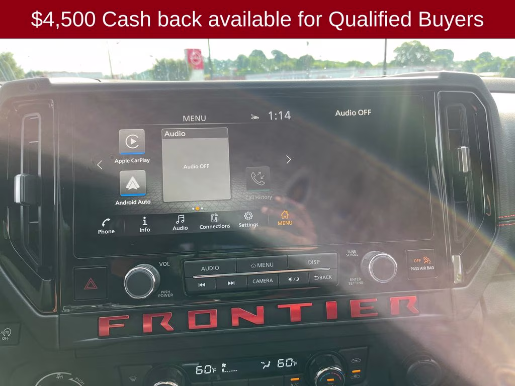 2026 Super Black Nissan Frontier PRO-4X 4X4 Truck
