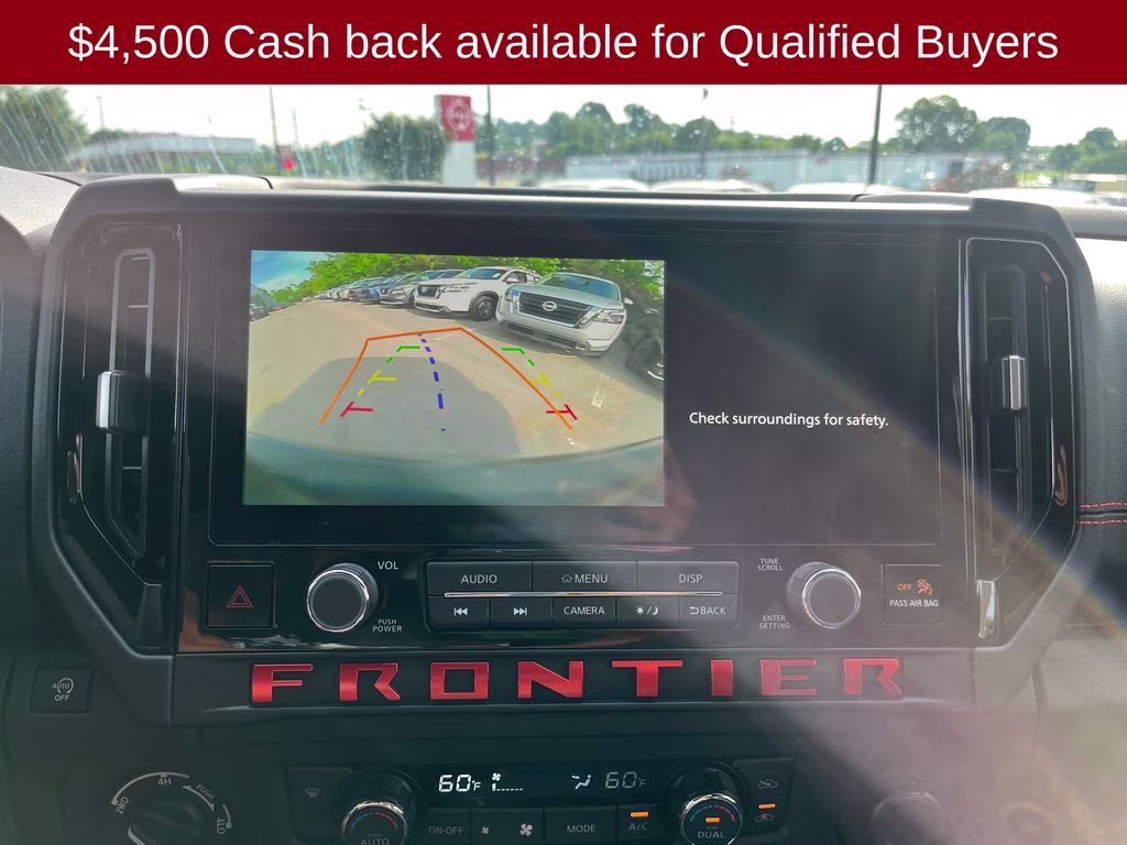 2026 Super Black Nissan Frontier PRO-4X 4X4 Truck