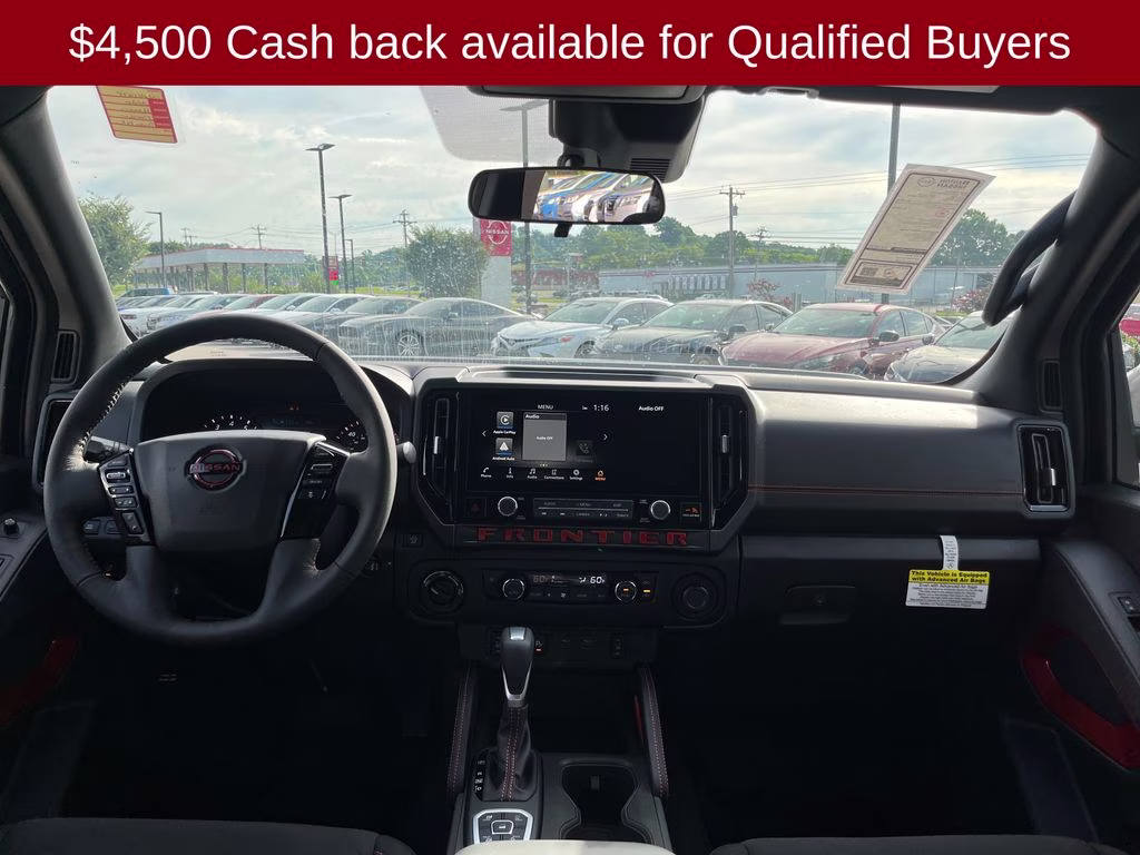 2026 Super Black Nissan Frontier PRO-4X 4X4 Truck