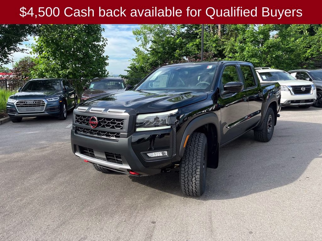 2026 Super Black Nissan Frontier PRO-4X 4X4 Truck