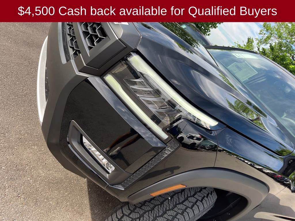 2026 Super Black Nissan Frontier PRO-4X 4X4 Truck