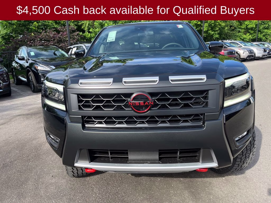 2026 Super Black Nissan Frontier PRO-4X 4X4 Truck