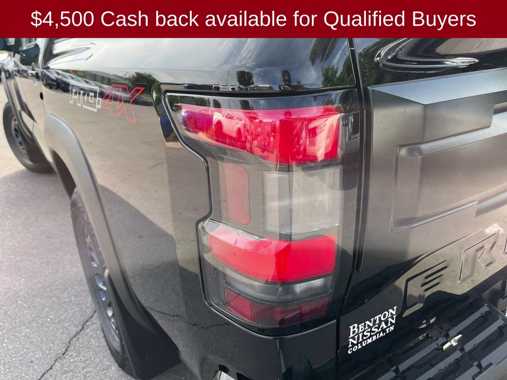 2026 Super Black Nissan Frontier PRO-4X 4X4 Truck