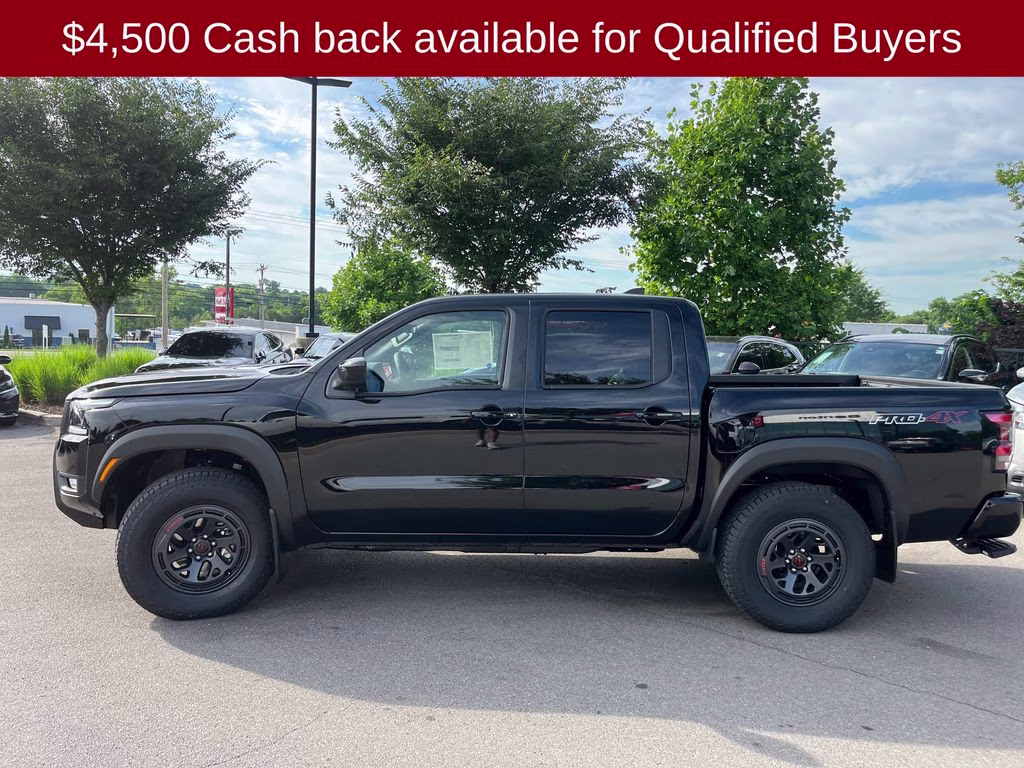 2026 Super Black Nissan Frontier PRO-4X 4X4 Truck