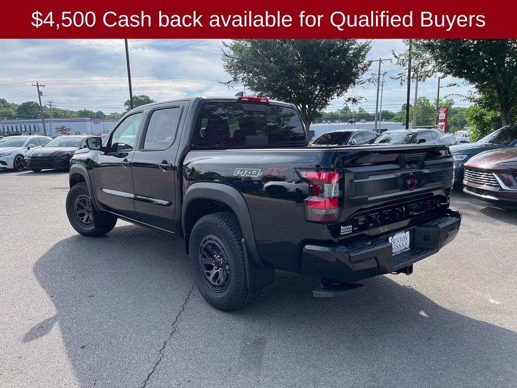 2026 Super Black Nissan Frontier PRO-4X 4X4 Truck
