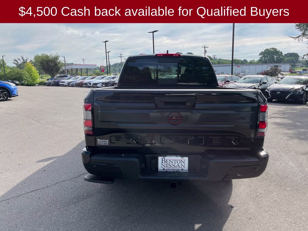 2026 Super Black Nissan Frontier PRO-4X 4X4 Truck