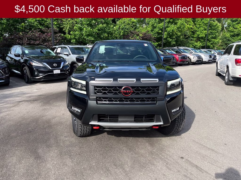 2026 Super Black Nissan Frontier PRO-4X 4X4 Truck