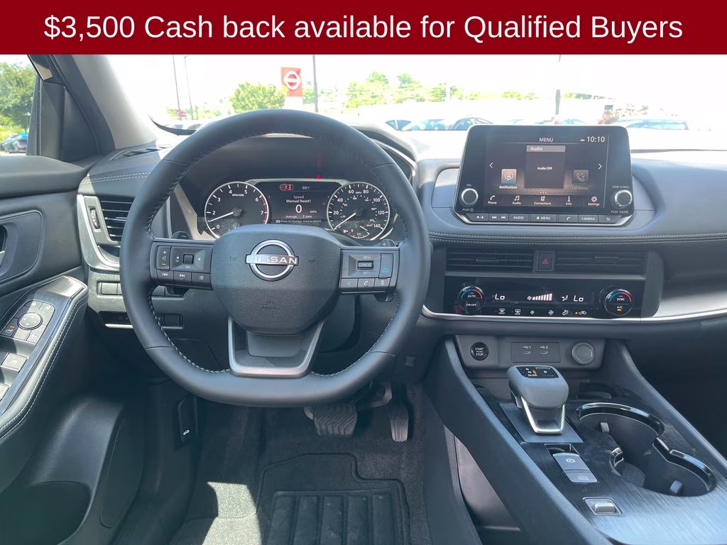 2026 Super Black Nissan Rogue SV FWD SUV