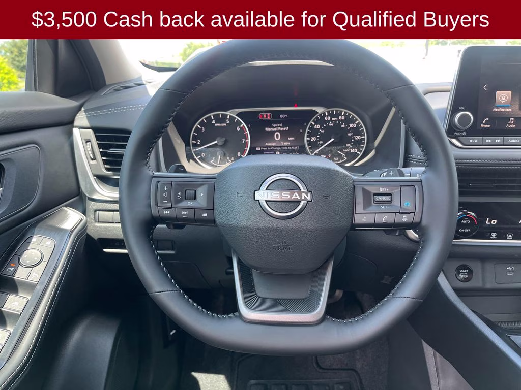 2026 Super Black Nissan Rogue SV FWD SUV