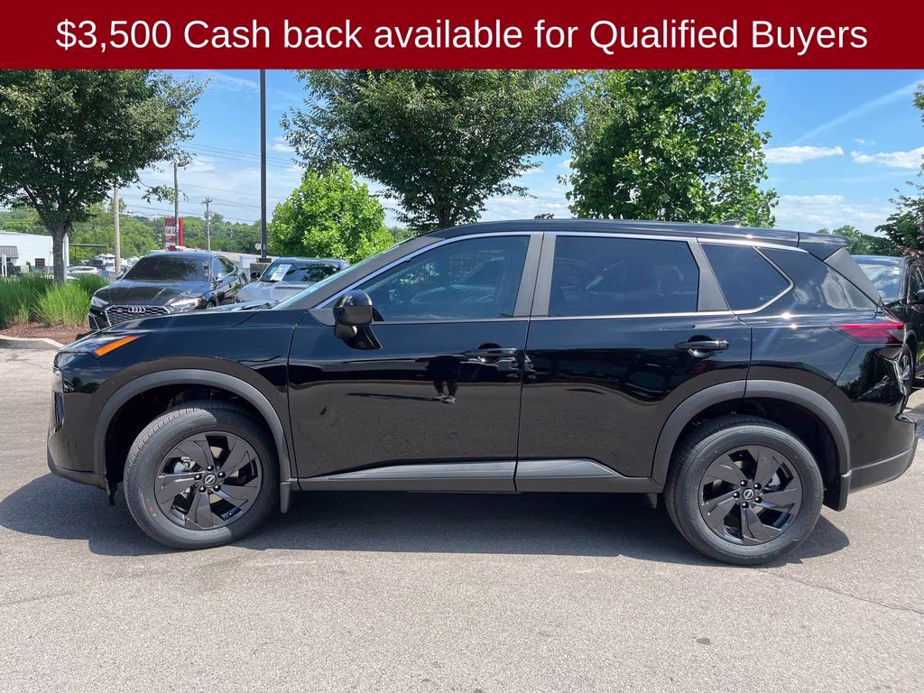 2026 Super Black Nissan Rogue SV FWD SUV