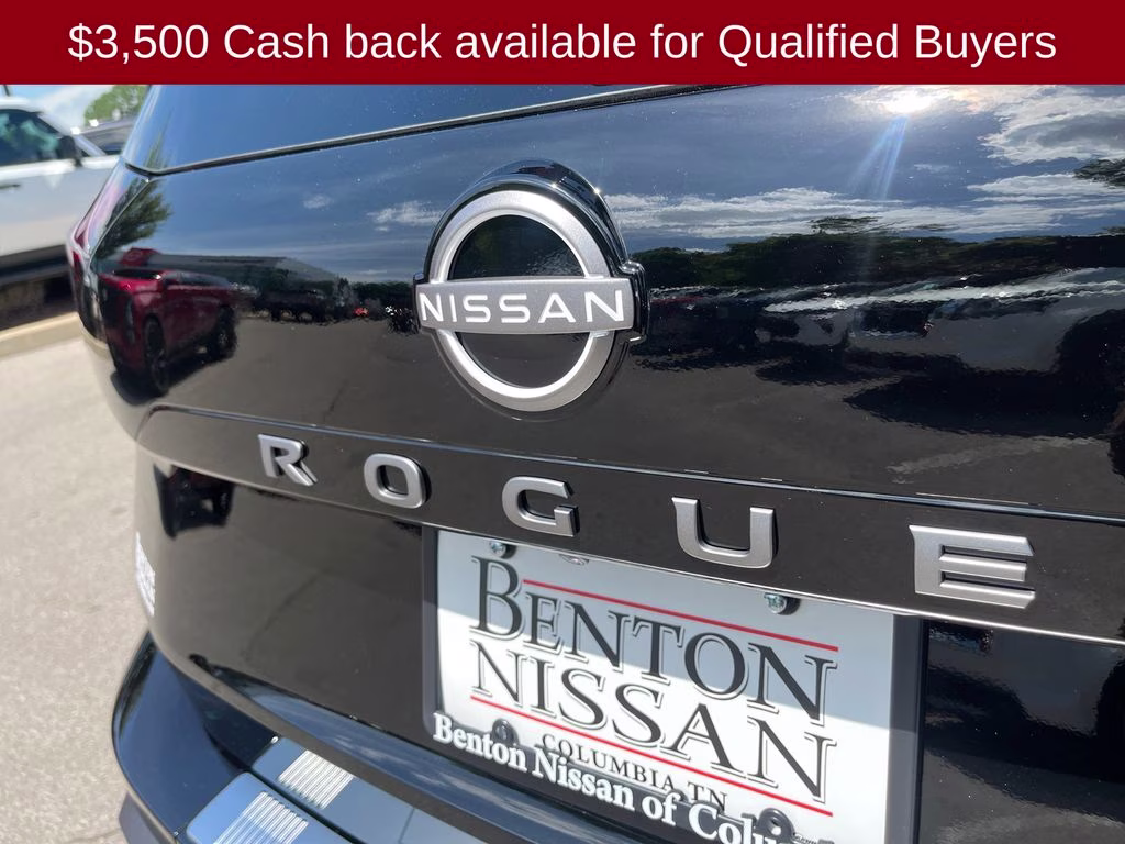 2026 Super Black Nissan Rogue SV FWD SUV
