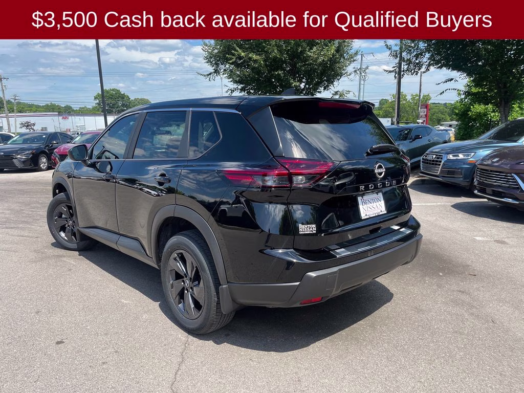 2026 Super Black Nissan Rogue SV FWD SUV