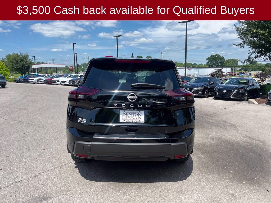 2026 Super Black Nissan Rogue SV FWD SUV