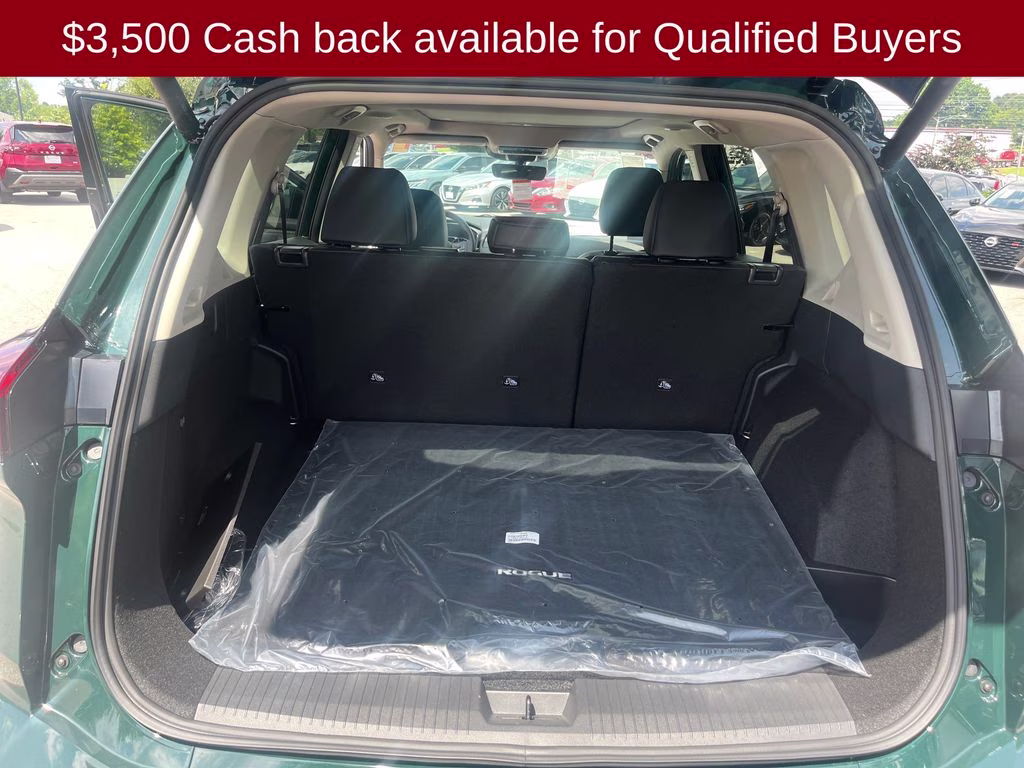 2026 Obsidian Green Nissan Rogue Dark Armor FWD SUV