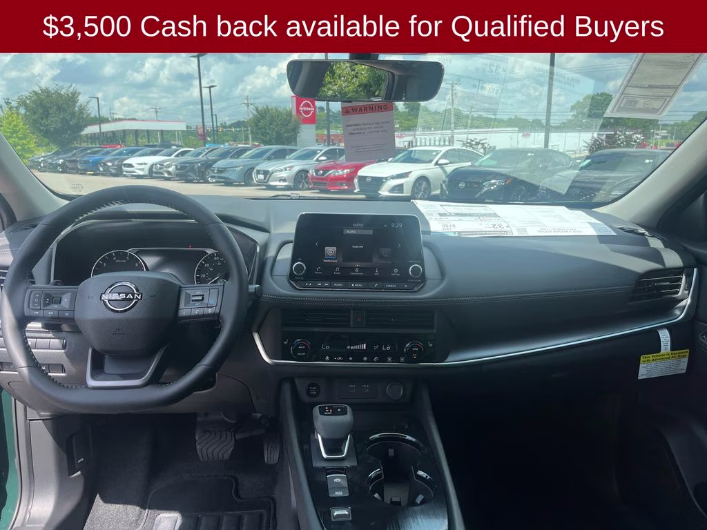 2026 Obsidian Green Nissan Rogue Dark Armor FWD SUV