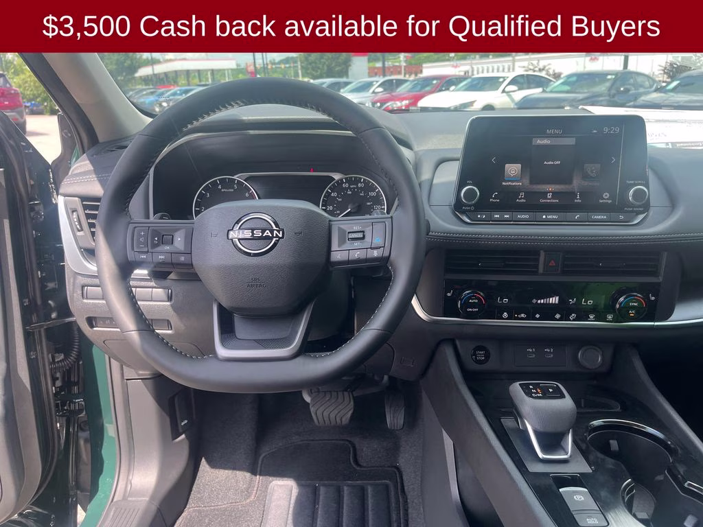 2026 Obsidian Green Nissan Rogue Dark Armor FWD SUV
