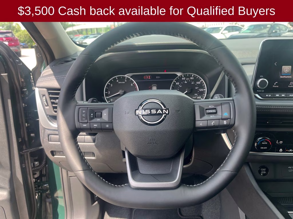 2026 Obsidian Green Nissan Rogue Dark Armor FWD SUV