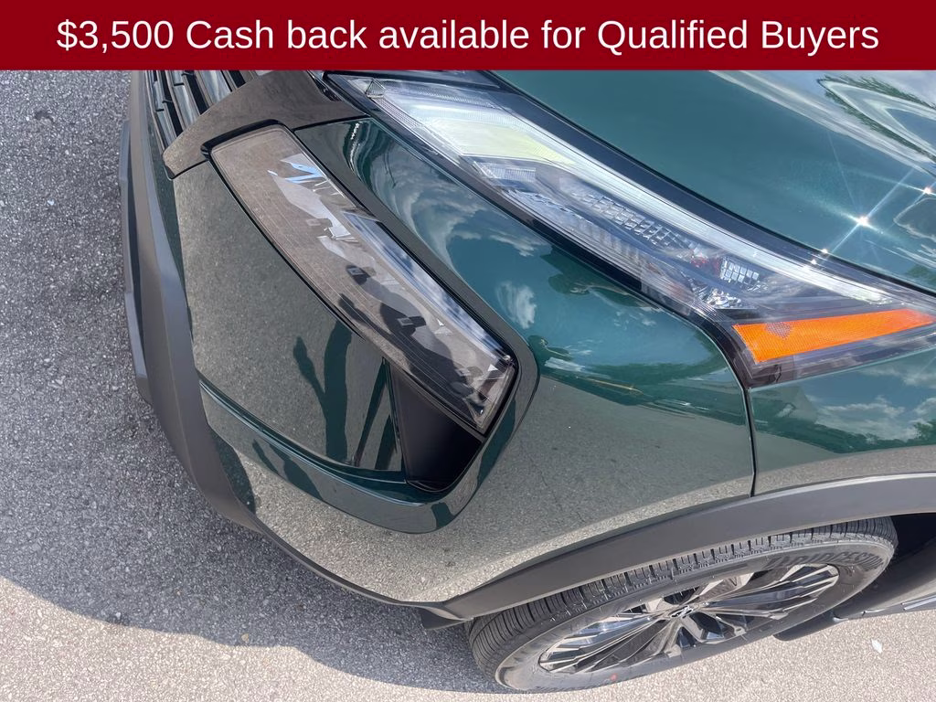 2026 Obsidian Green Nissan Rogue Dark Armor FWD SUV