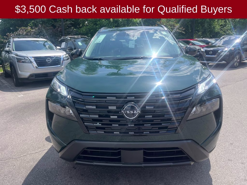 2026 Obsidian Green Nissan Rogue Dark Armor FWD SUV