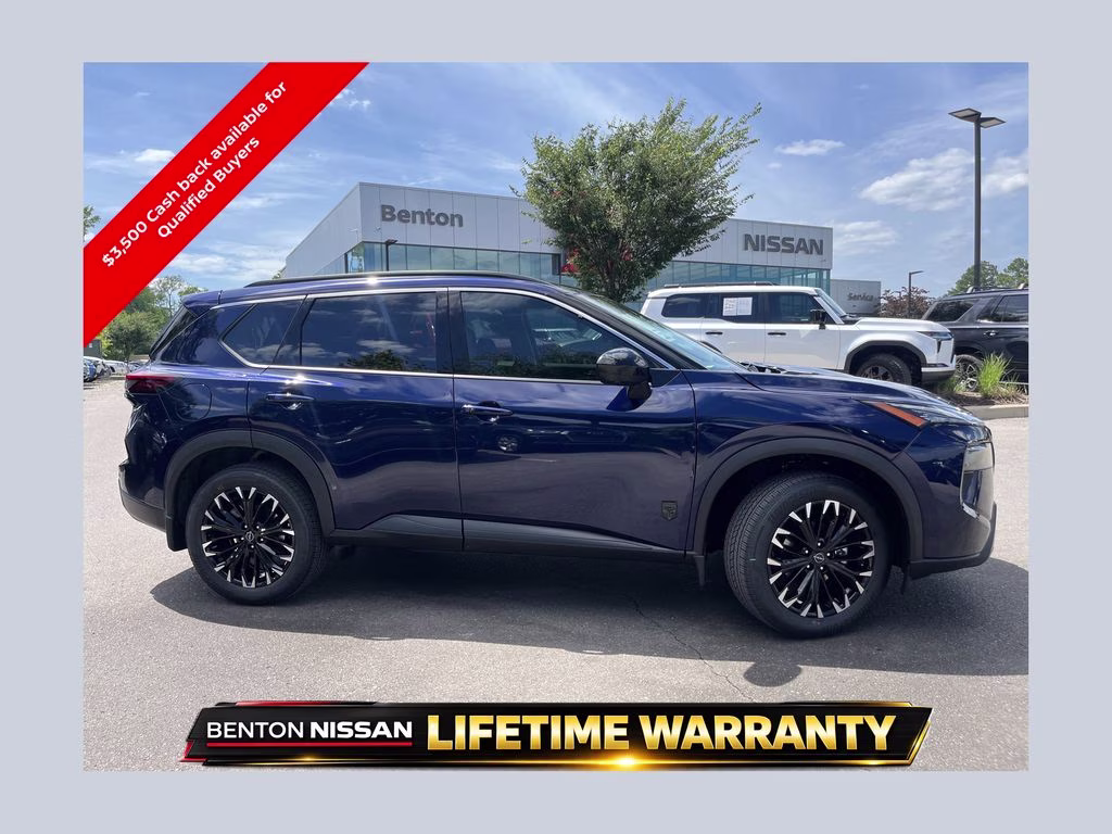 2026 Deep Ocean Blue Pearl Nissan Rogue Dark Armor FWD SUV