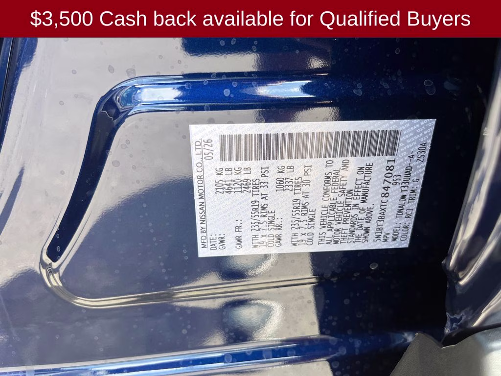 2026 Deep Ocean Blue Pearl Nissan Rogue Dark Armor FWD SUV