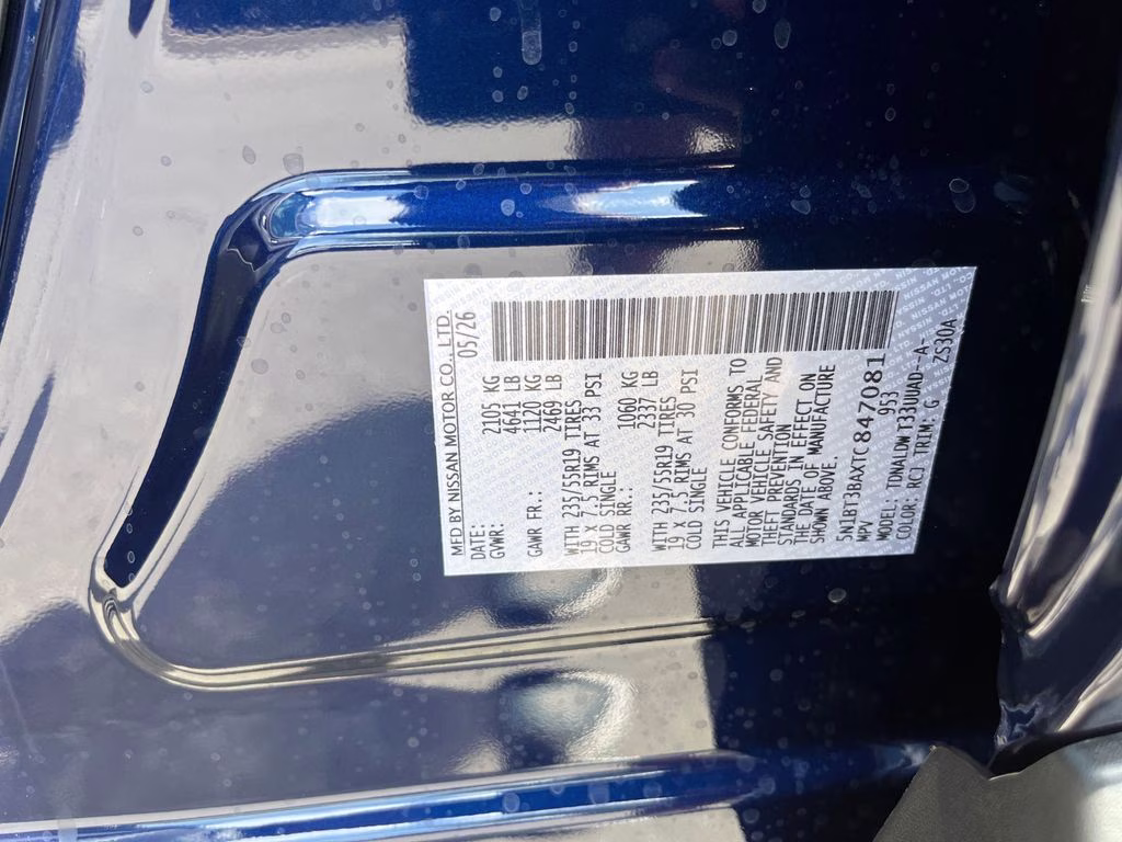 2026 Deep Ocean Blue Pearl Nissan Rogue Dark Armor FWD SUV