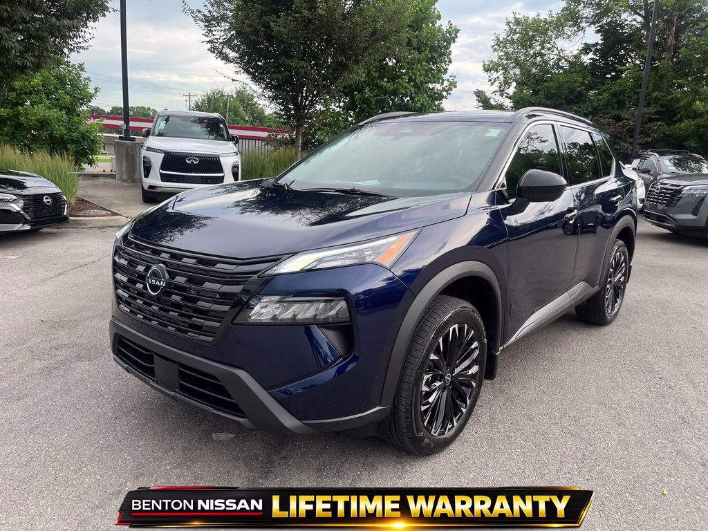 2026 Deep Ocean Blue Pearl Nissan Rogue Dark Armor FWD SUV