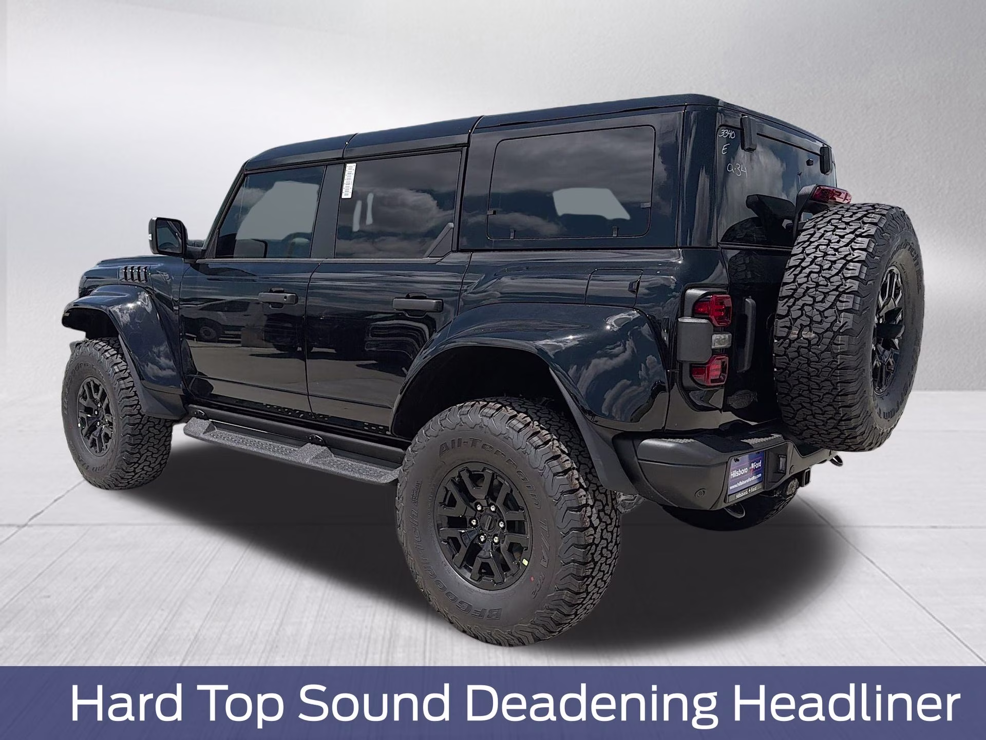 2026 Shadow Black Ford Bronco Raptor 4X4 SUV