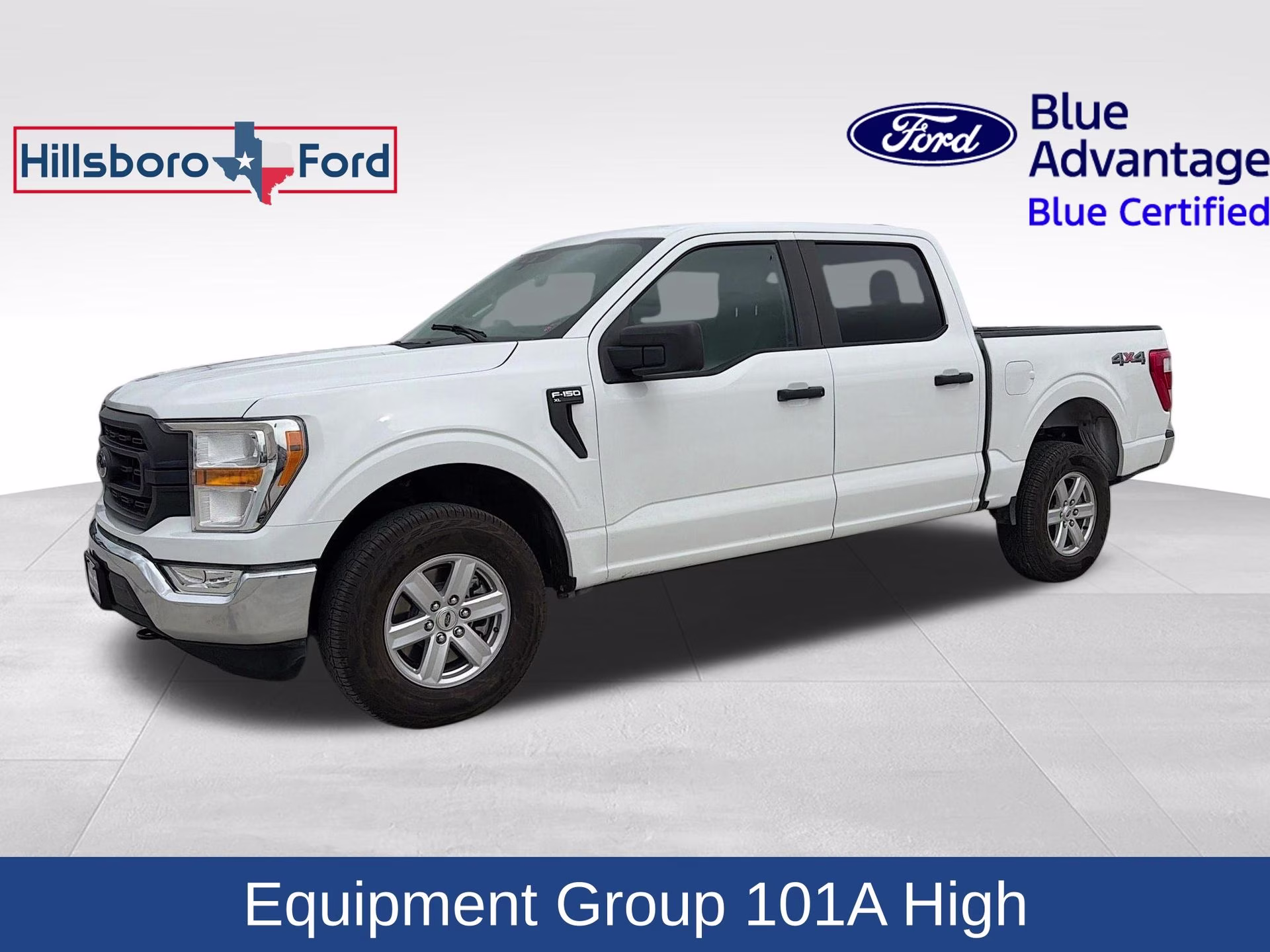 2021 Oxford White Ford F-150 XL 4X4 Truck