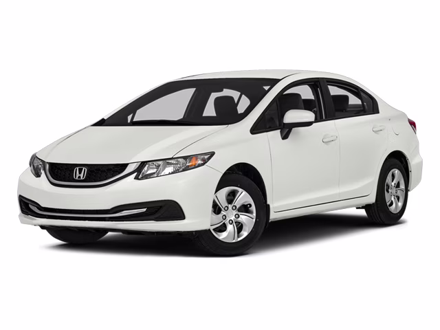 2014 Taffeta White Honda Civic LX FWD Sedan