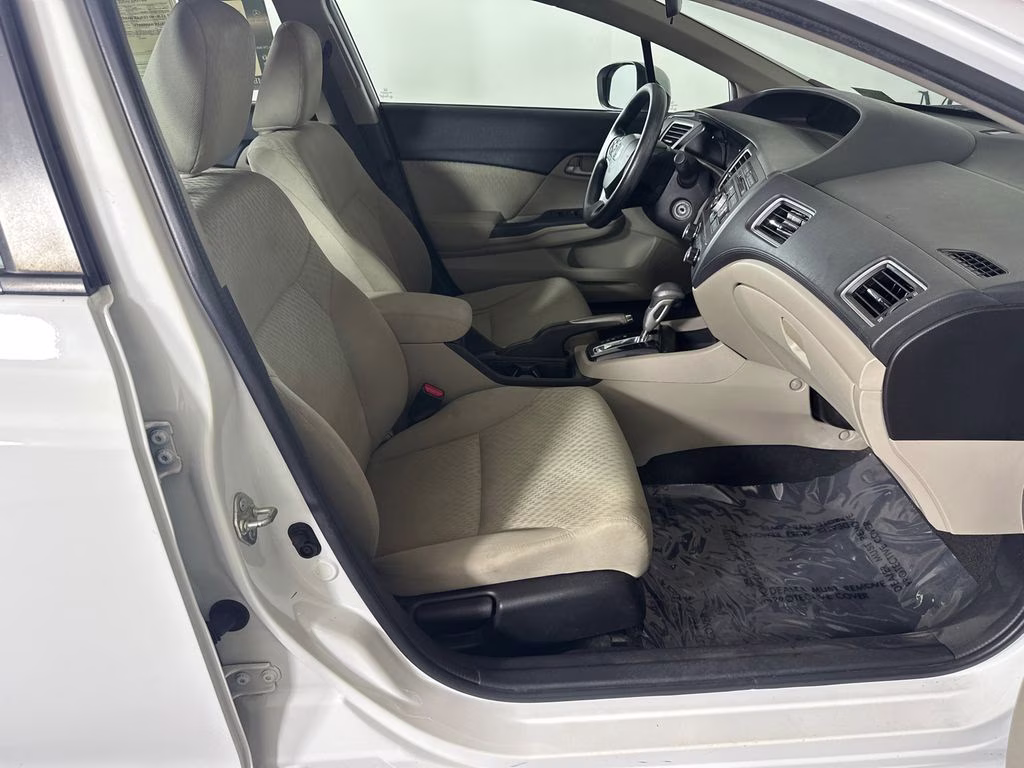 2014 Taffeta White Honda Civic LX FWD Sedan