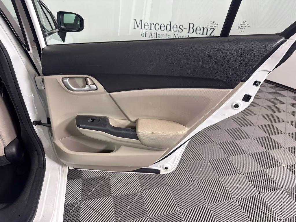 2014 Taffeta White Honda Civic LX FWD Sedan