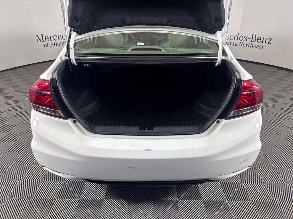 2014 Taffeta White Honda Civic LX FWD Sedan