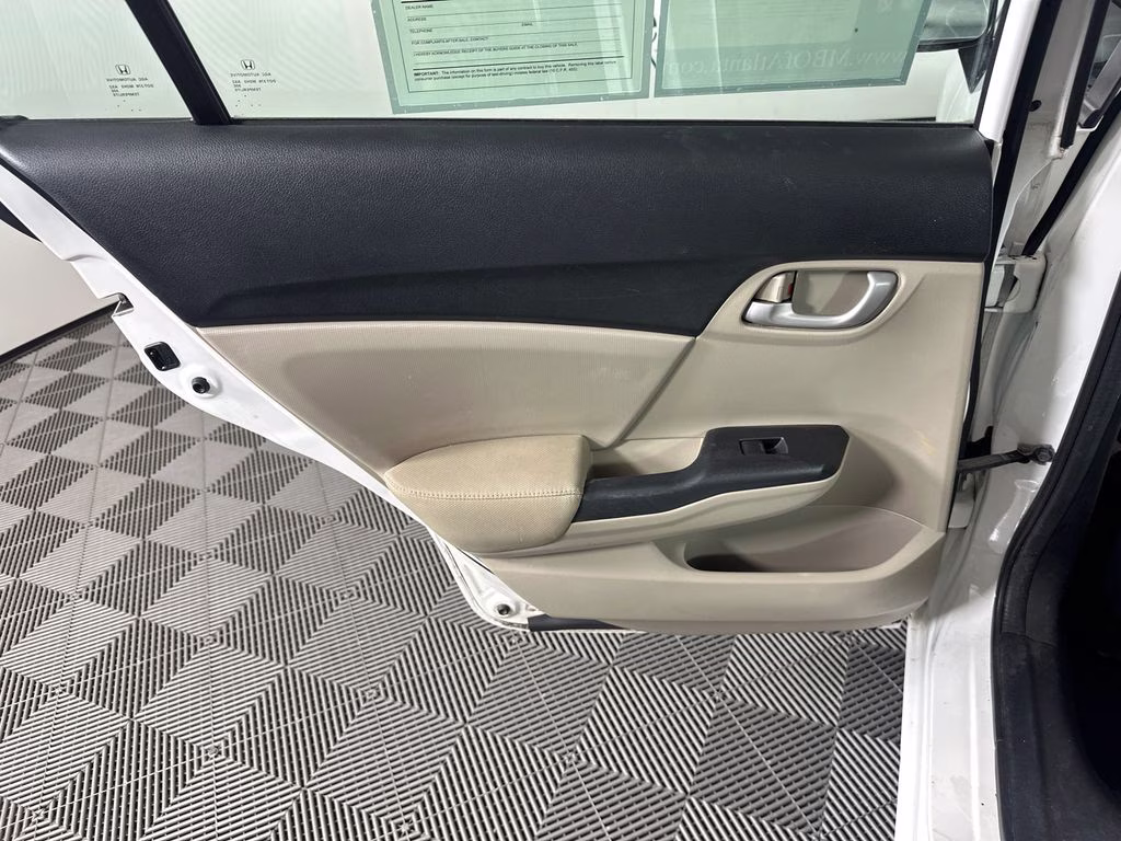 2014 Taffeta White Honda Civic LX FWD Sedan