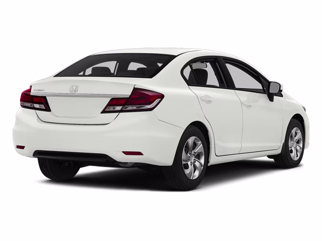 2014 Taffeta White Honda Civic LX FWD Sedan