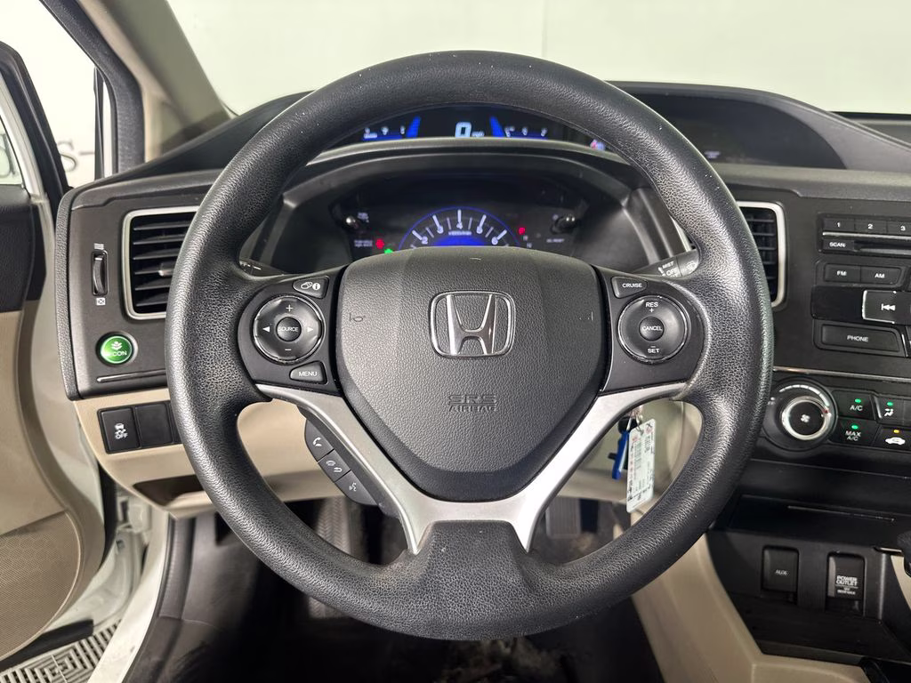 2014 Taffeta White Honda Civic LX FWD Sedan