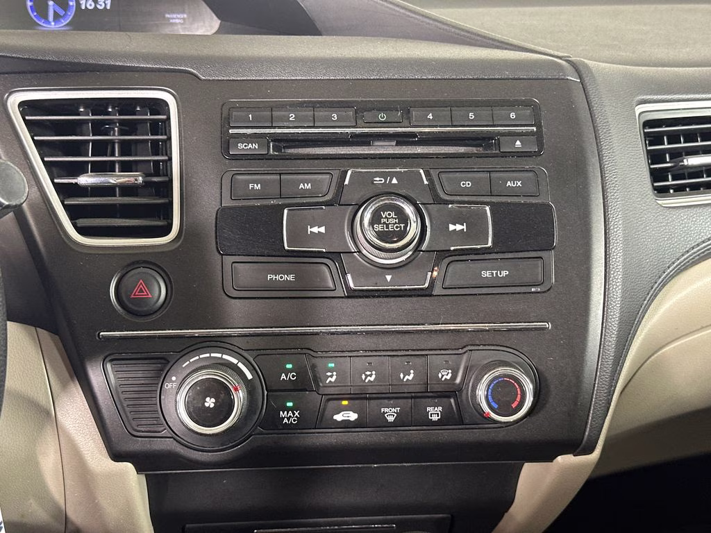 2014 Taffeta White Honda Civic LX FWD Sedan