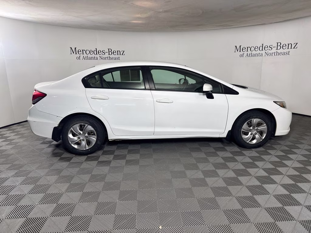 2014 Taffeta White Honda Civic LX FWD Sedan