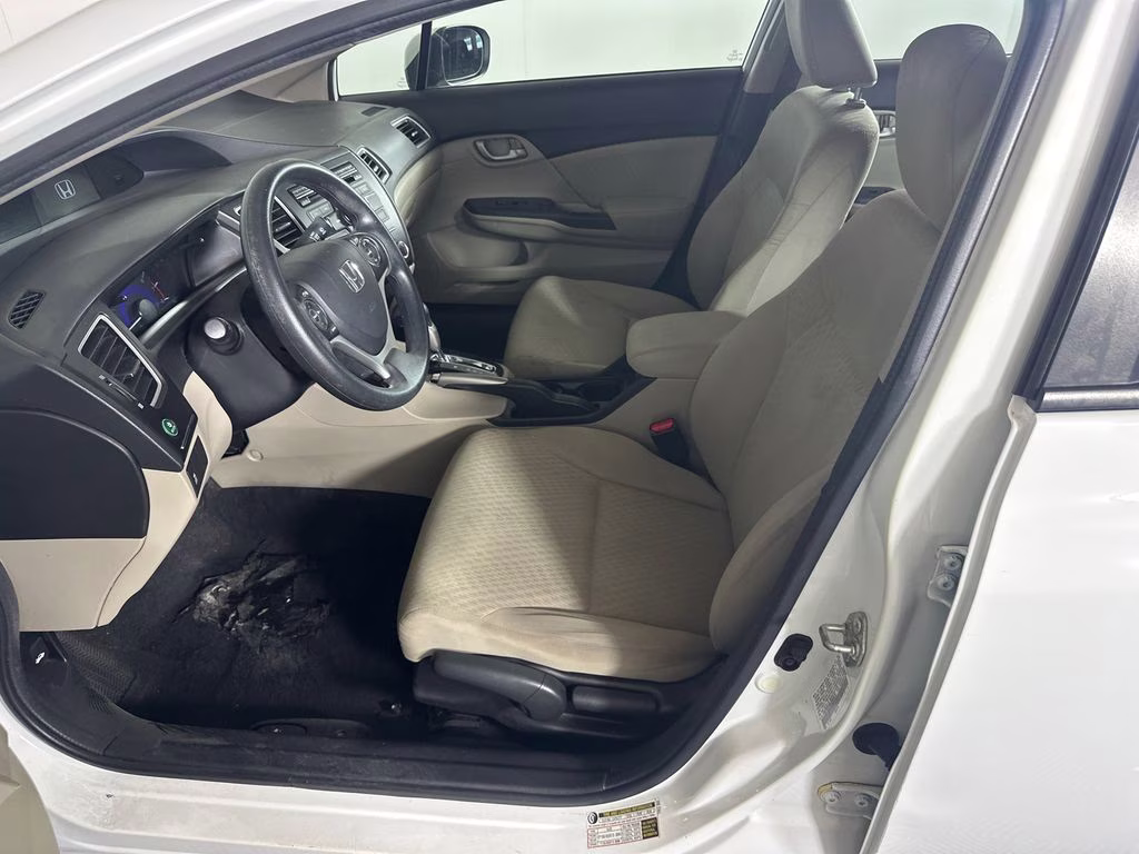 2014 Taffeta White Honda Civic LX FWD Sedan