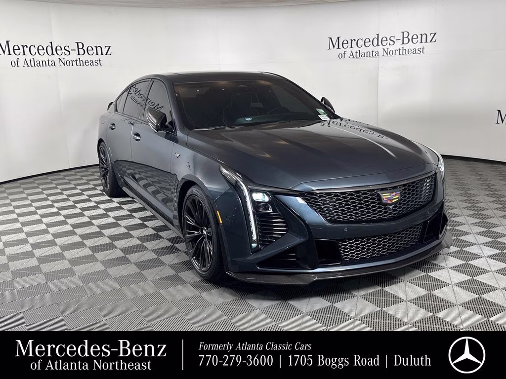 2025 Deep Space Metallic Cadillac CT5 V-Series RWD Sedan