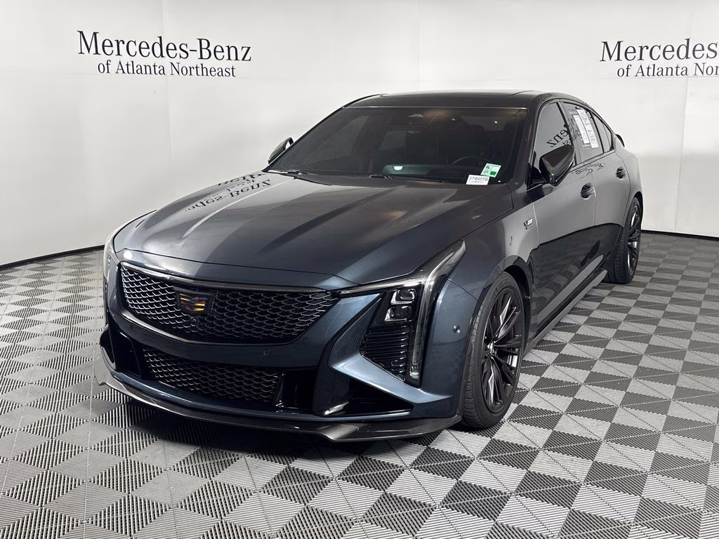 2025 Deep Space Metallic Cadillac CT5 V-Series RWD Sedan